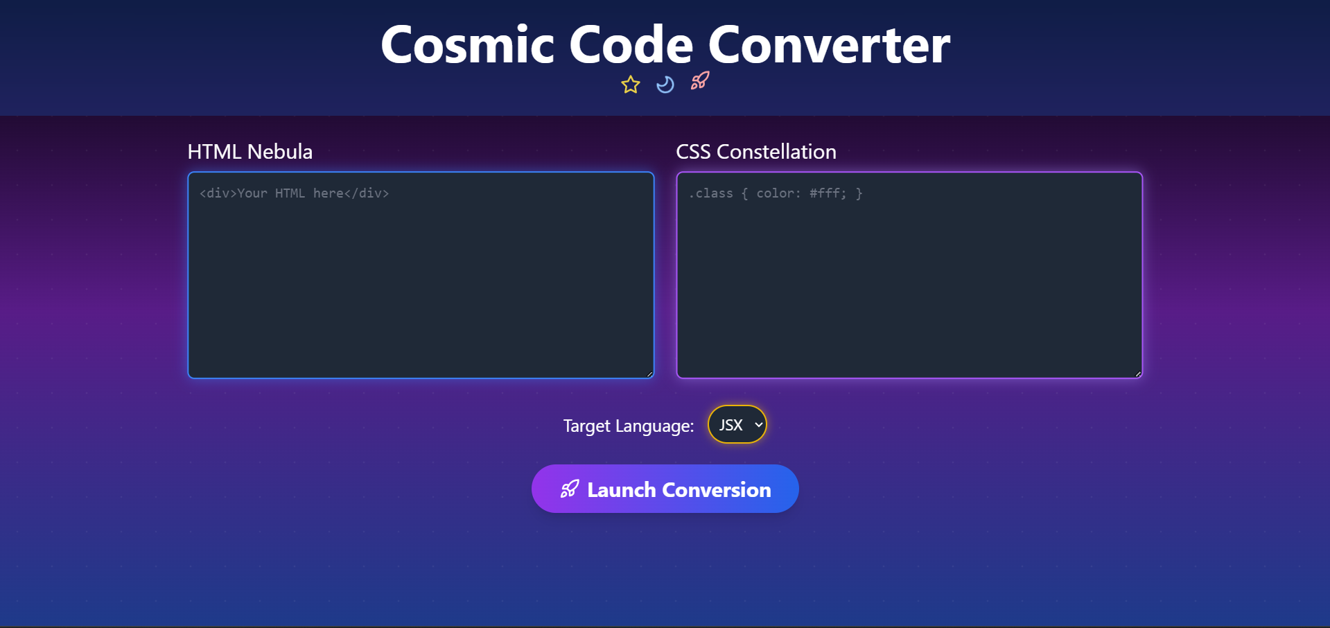 JSX Convertor